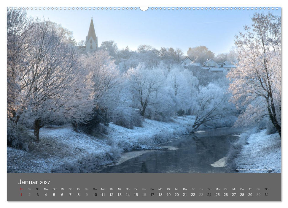 In und um BAD VILBEL (CALVENDO Premium Wandkalender 2027)