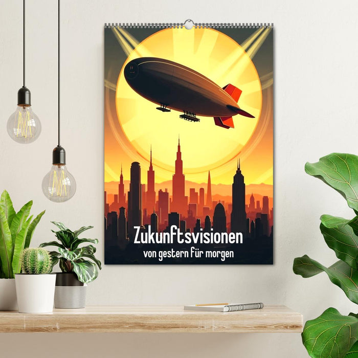 Zukunftsvisionen von gestern für morgen (CALVENDO Wandkalender 2027)