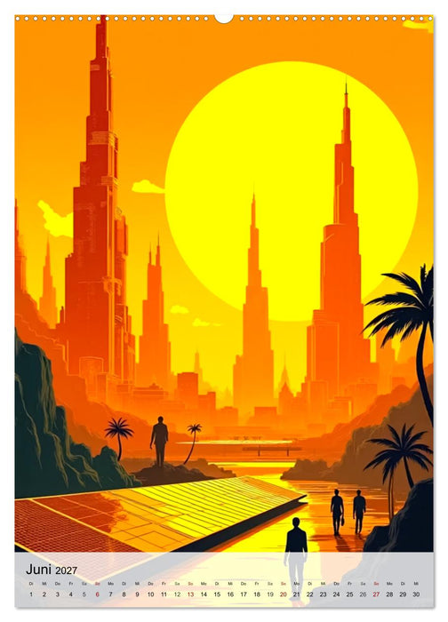 Zukunftsvisionen von gestern für morgen (CALVENDO Wandkalender 2027)