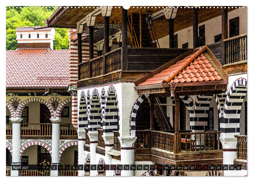 Rila Kloster – Weltkulturerbe in Bulgarien (CALVENDO Wandkalender 2027)