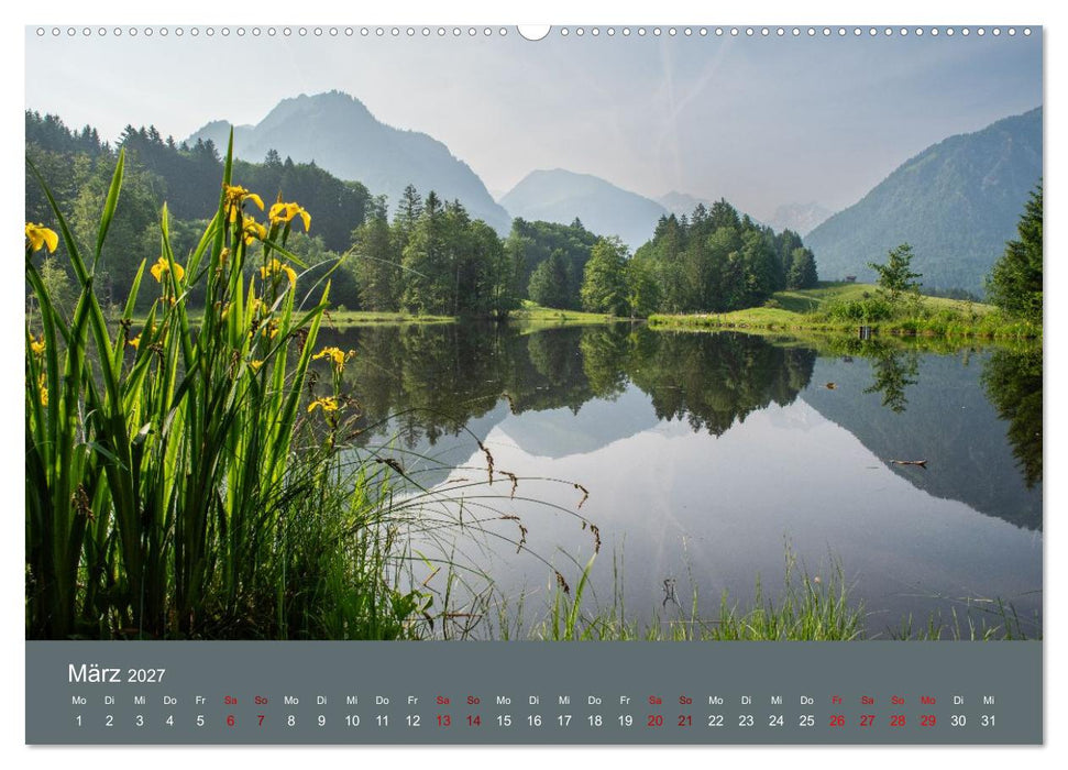 Heimweh Allgäu 2027 (CALVENDO Premium Wandkalender 2027)