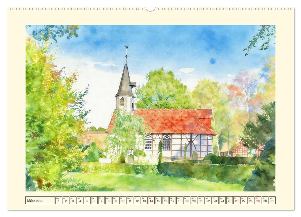 Cloppenburg im Oldenburger Münsterland (CALVENDO Wandkalender 2027)