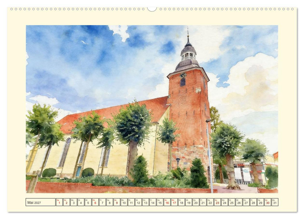 Cloppenburg im Oldenburger Münsterland (CALVENDO Wandkalender 2027)