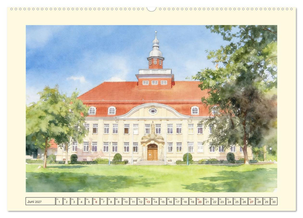Cloppenburg im Oldenburger Münsterland (CALVENDO Wandkalender 2027)