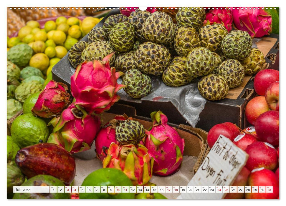 Mauritius - Farbenpracht im Indischen Ozean (CALVENDO Premium Wandkalender 2027)
