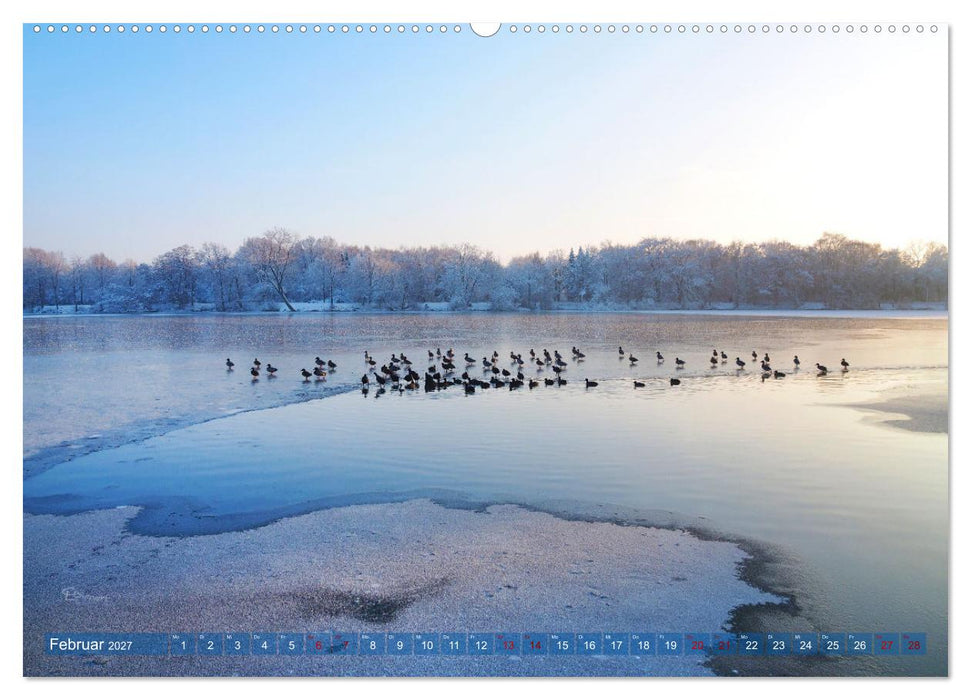 Garbsen, Landschaftsmomente (CALVENDO Wandkalender 2027)
