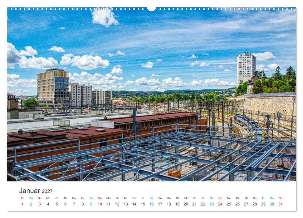 Frankreichs große Städte - Dijon (CALVENDO Wandkalender 2027)