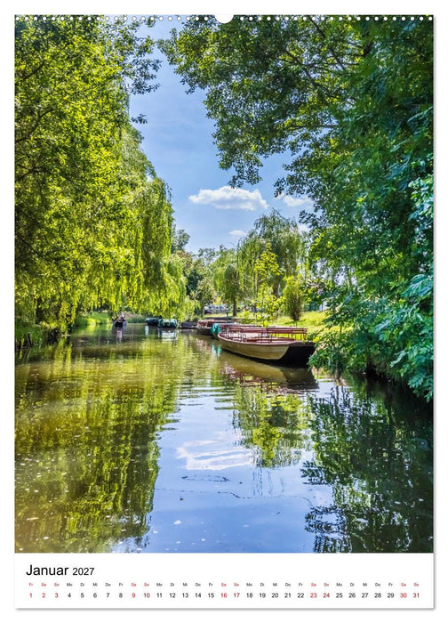 SPREEWALD Idylle und Historie (CALVENDO Wandkalender 2027)