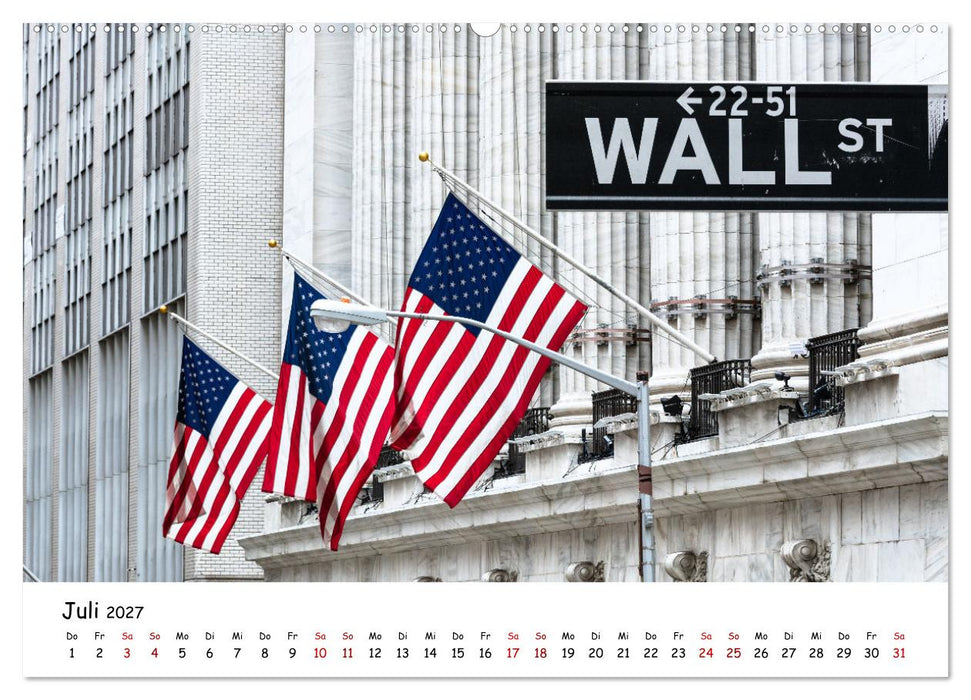 New York City - Atemberaubende Ansichten (CALVENDO Premium Wandkalender 2027)