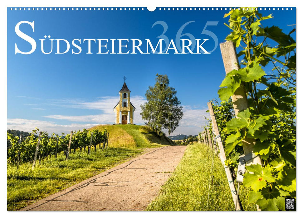 Südsteiermark365 (CALVENDO Wandkalender 2027)