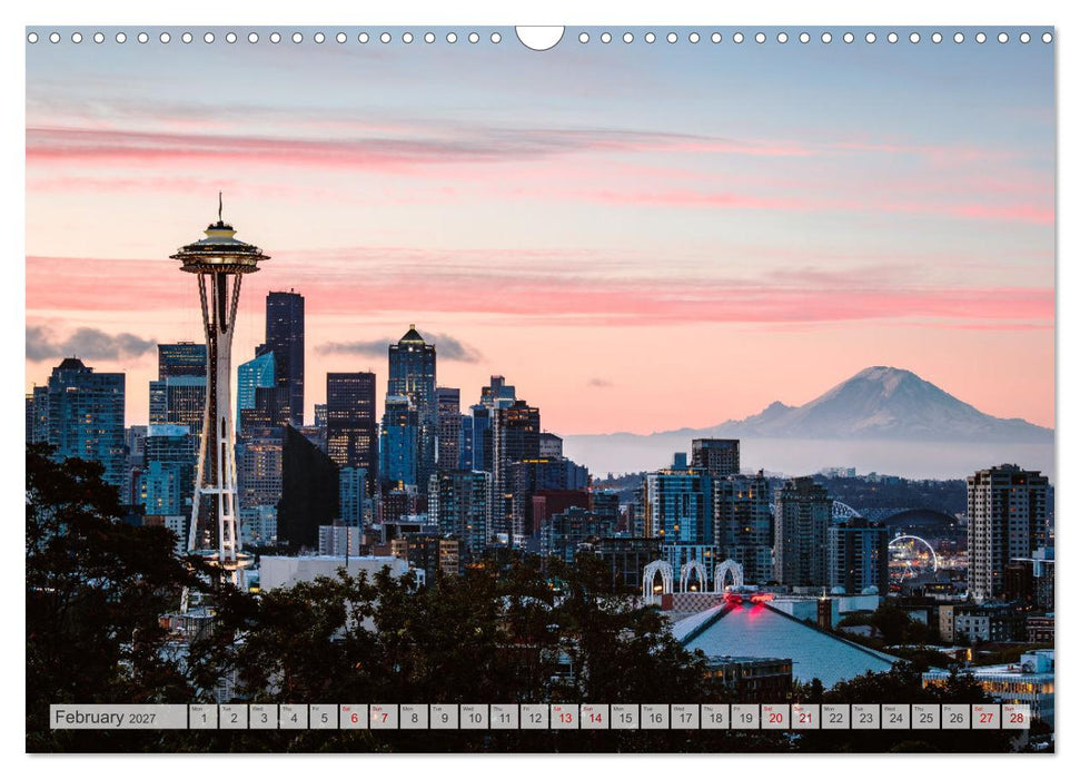 World Cities - Iconic skylines and sights (CALVENDO Monthly Calendar 2027)