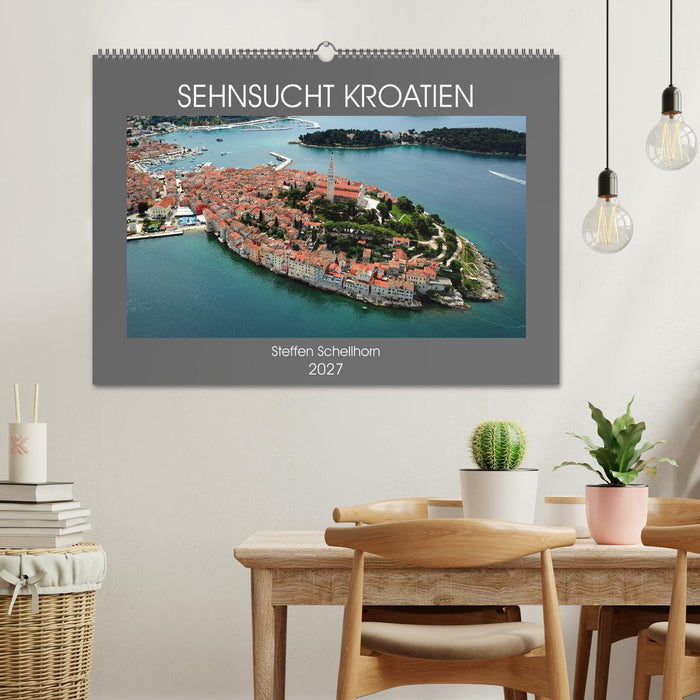 SEHNSUCHT KROATIEN (CALVENDO Wandkalender 2027)