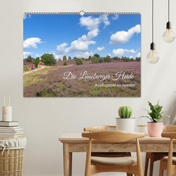 Die Lüneburger Heide - Ausflugsziel im Norden (CALVENDO Wandkalender 2027)