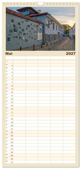 Nordischer Glanz – Tallinn - Riga - Vilnius (CALVENDO Familienplaner 2027)