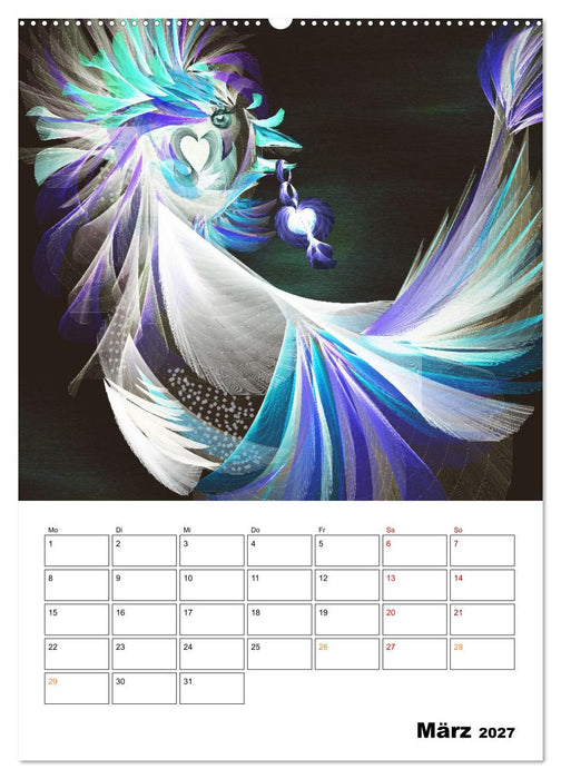 Zauberhaftes Textildesign (CALVENDO Wandkalender 2027)