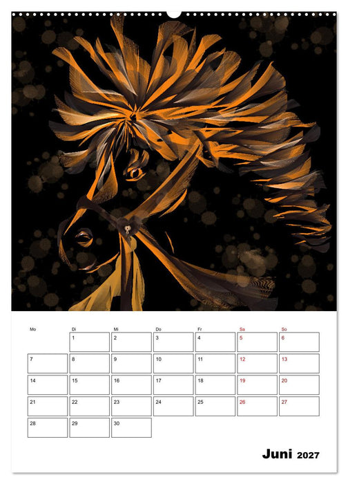 Zauberhaftes Textildesign (CALVENDO Wandkalender 2027)