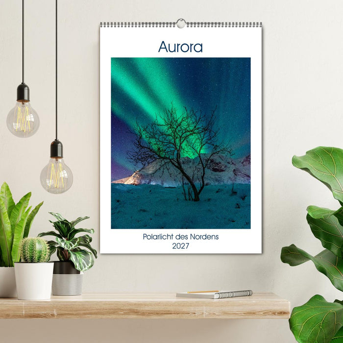 Aurora - Polarlicht des Nordens (CALVENDO Wandkalender 2027)