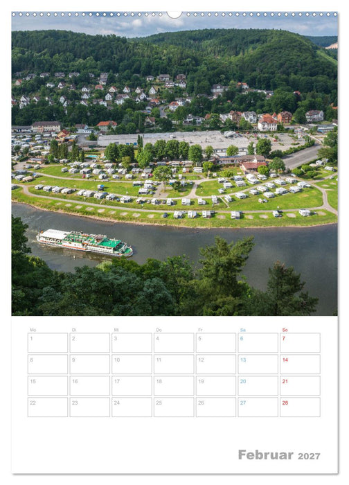 CAMPING-GLÜCK - Dein Urlaubsplaner (CALVENDO Wandkalender 2027)