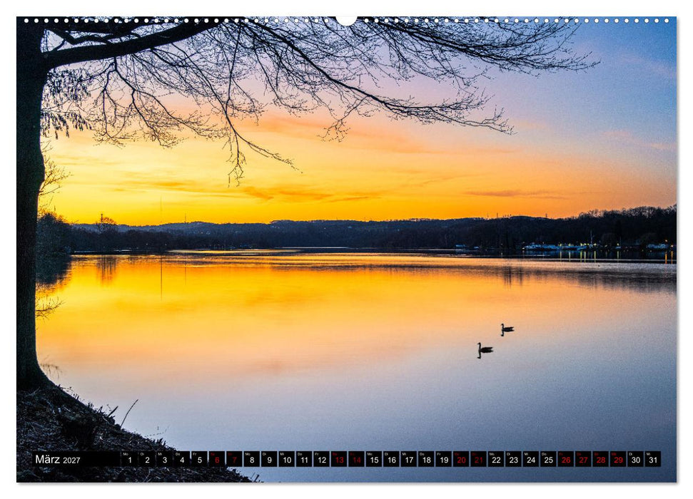 Wunderschönes Ruhrgebiet - Abseits von Kohle und Stahl (CALVENDO Wandkalender 2027)