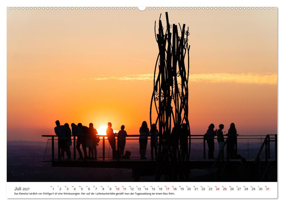 Sehenswertes Baden-Württemberg (CALVENDO Premium Wandkalender 2027)