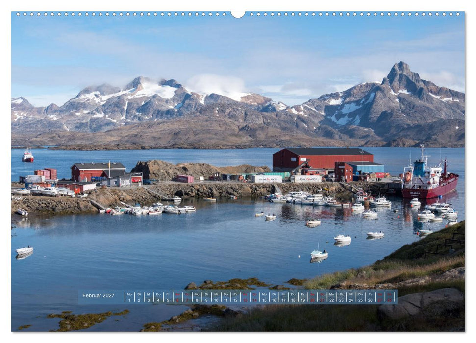 Tasiilaq - Ein kurzer Sommer in Ostgrönland (CALVENDO Wandkalender 2027)