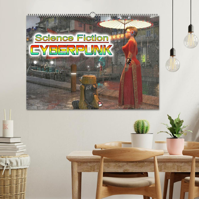 Science Fiction Cyberpunk (CALVENDO Wandkalender 2027)