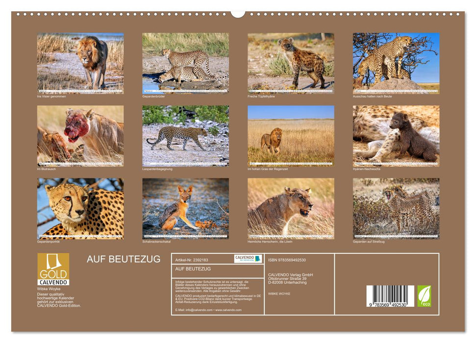 AUF BEUTEZUG (CALVENDO Premium Wandkalender 2027)