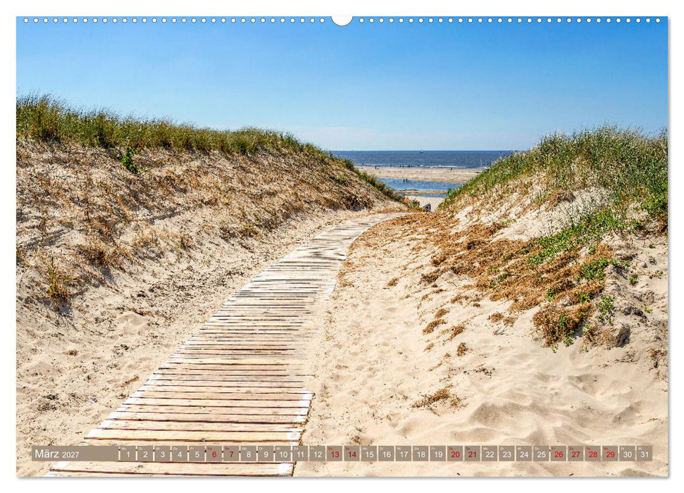 Inselliebe Langeoog (CALVENDO Wandkalender 2027)