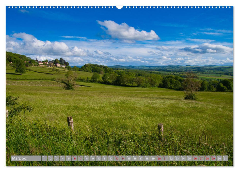 Zauberhaftes Burgund (CALVENDO Wandkalender 2027)