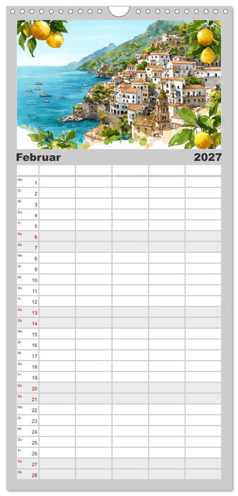 Wo das Meer zuhause ist (CALVENDO Familienplaner 2027)