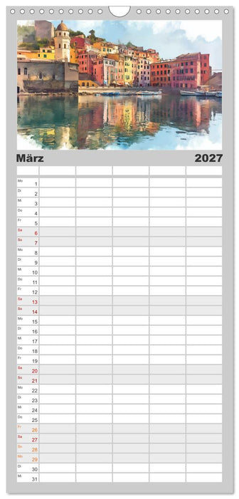 Wo das Meer zuhause ist (CALVENDO Familienplaner 2027)