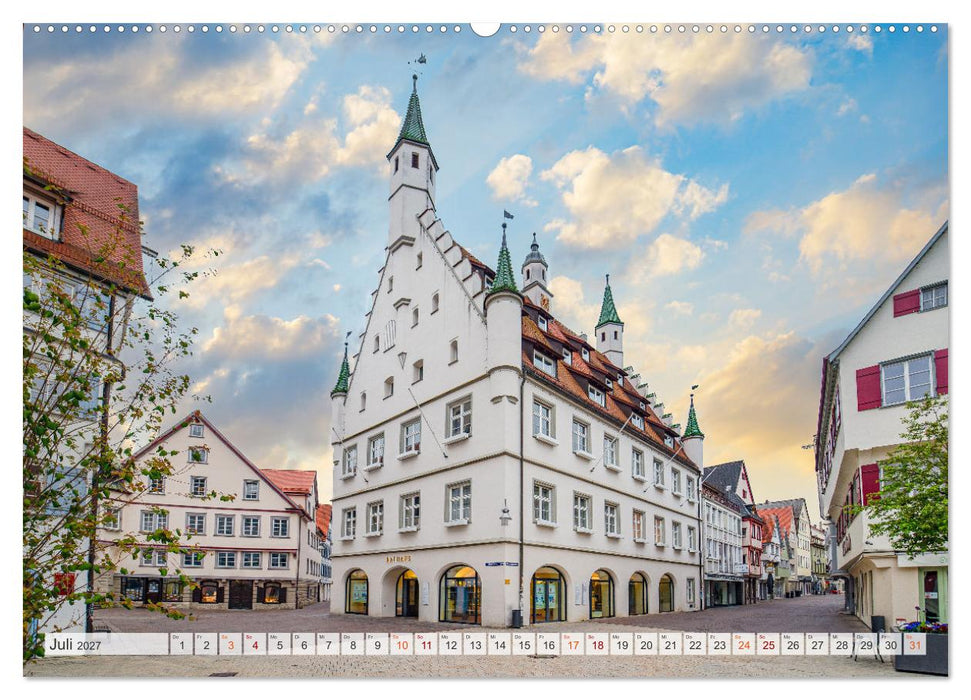 Biberach an der Riß Impressionen (CALVENDO Premium Wandkalender 2027)