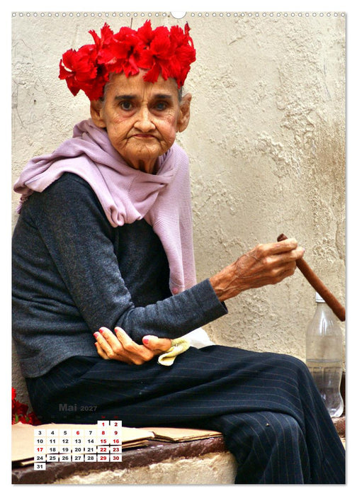 HABANERAS - Zigarren-Raucherinnen in Kuba (CALVENDO Wandkalender 2027)