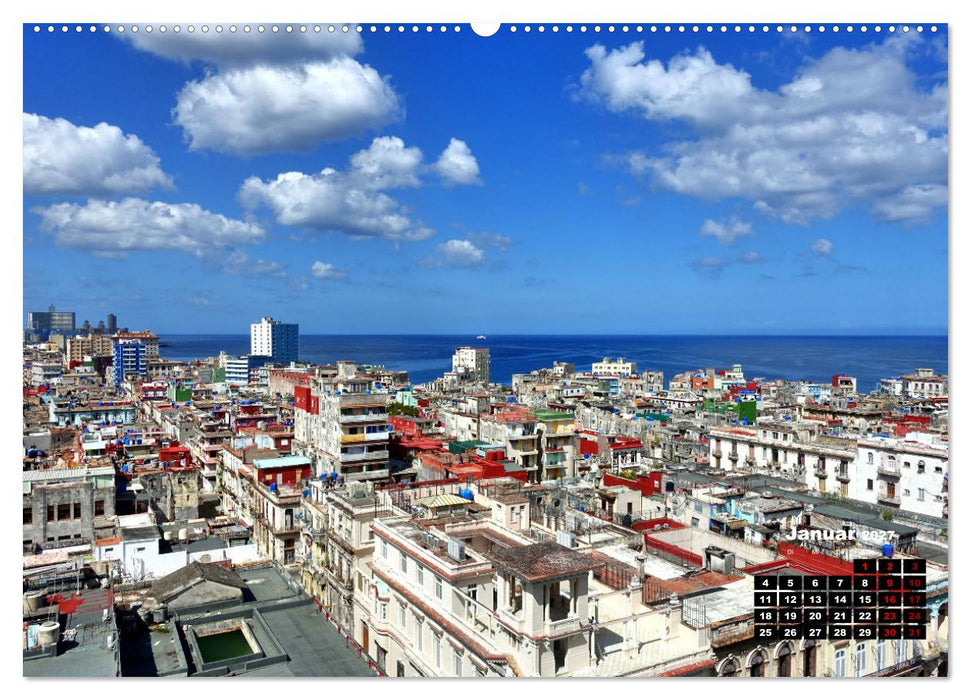 Licht-Blicke - Strahlendes Havanna (CALVENDO Wandkalender 2027)
