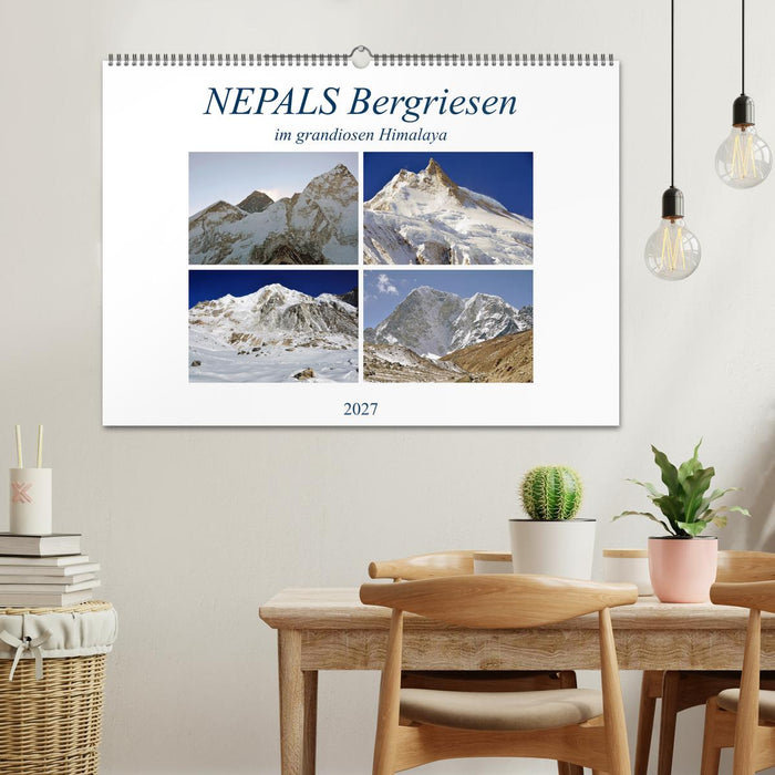 NEPALS Bergriesen im grandiosen Himalaya (CALVENDO Wandkalender 2027)