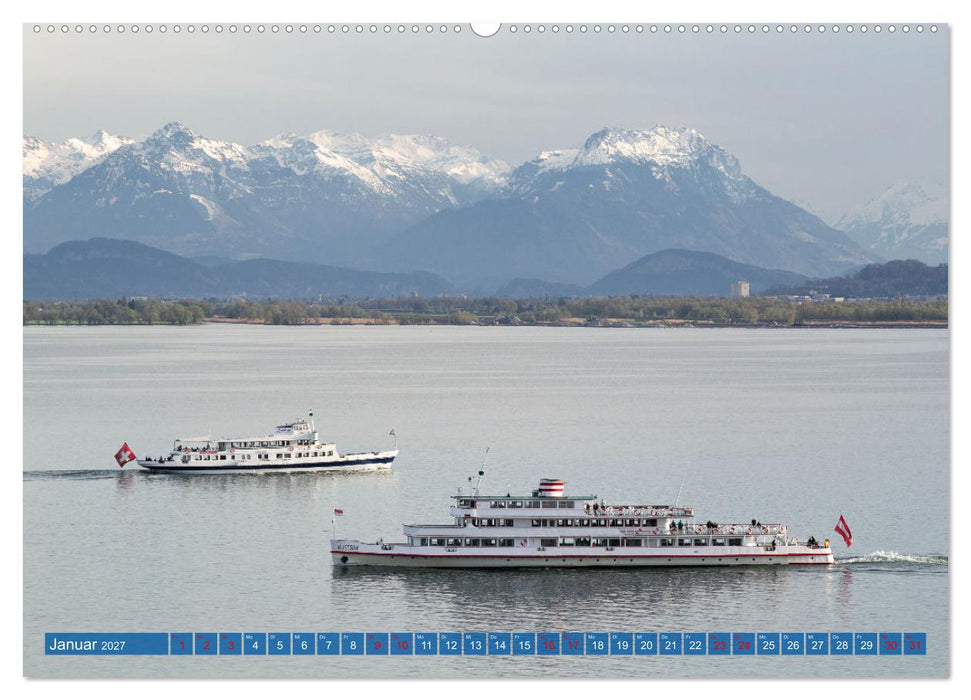 Altstadtinsel Lindau - Traumziel am Bodensee (CALVENDO Wandkalender 2027)