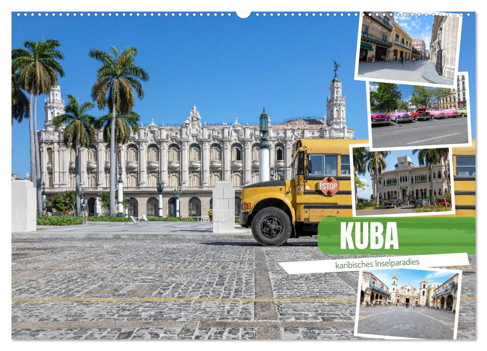 Kuba - karibisches Inselparadies (CALVENDO Wandkalender 2027)