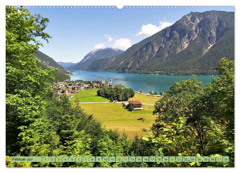 Zeit für Pertisau am Achensee in Tirol - Austria (CALVENDO Wandkalender 2027)