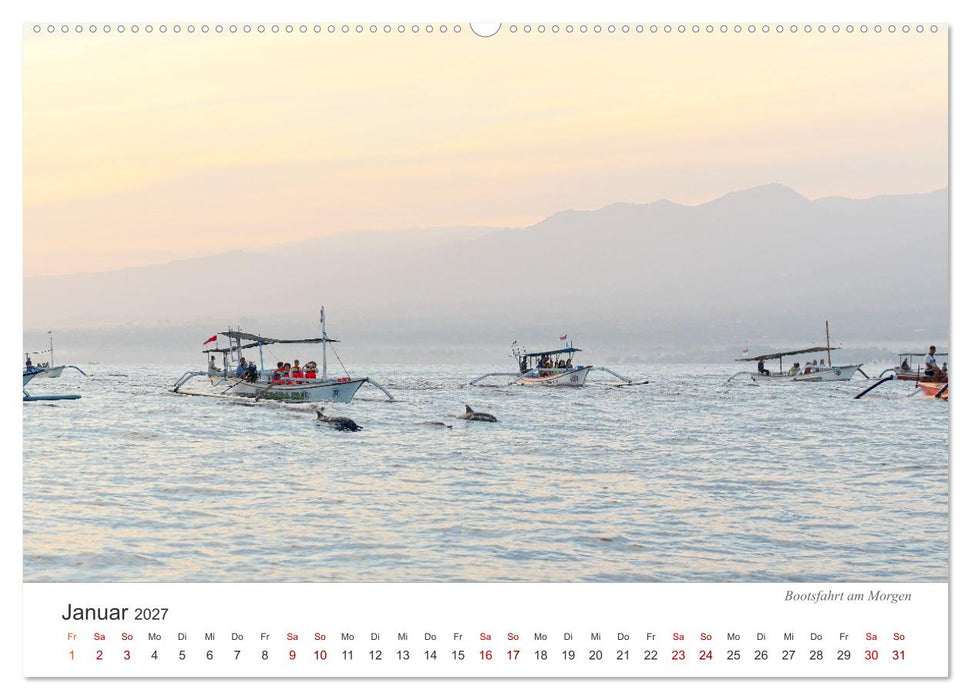 Impressionen einer Reise durch Bali (CALVENDO Premium Wandkalender 2027)