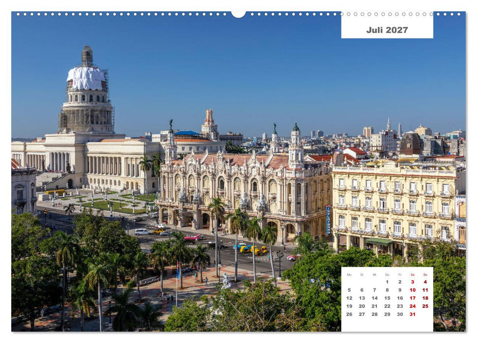 Kuba - karibisches Inselparadies (CALVENDO Premium Wandkalender 2027)