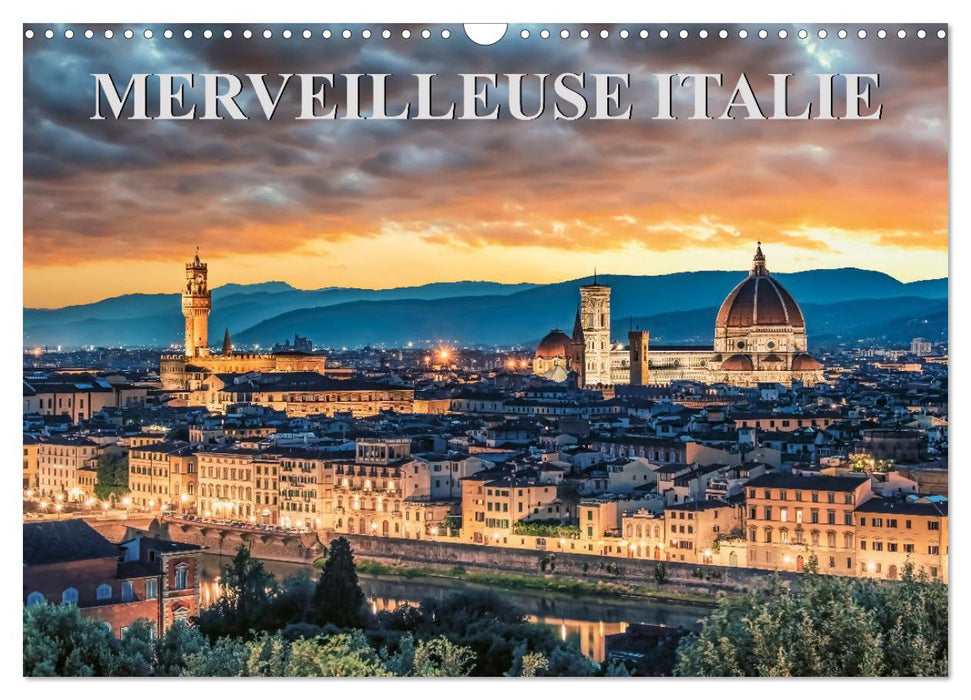 Merveilleuse Italie (CALVENDO Calendrier mensuel 2027)
