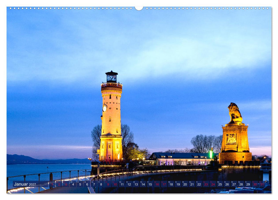 Sehnsuchtsziel Bodensee (CALVENDO Wandkalender 2027)