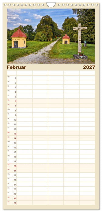 Ellwangen - Jagst im Ostalbkreis (CALVENDO Familienplaner 2027)