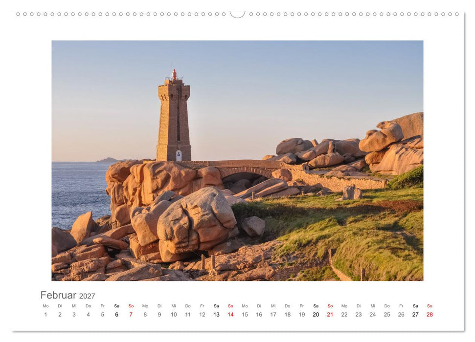 Bretagne - unterwegs mit Julia Hahn (CALVENDO Wandkalender 2027)