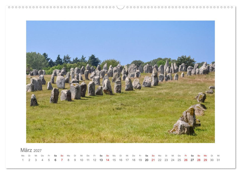 Bretagne - unterwegs mit Julia Hahn (CALVENDO Wandkalender 2027)