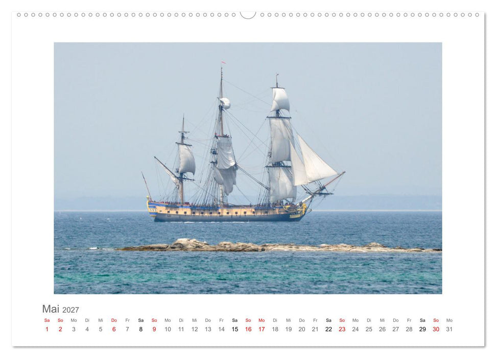 Bretagne - unterwegs mit Julia Hahn (CALVENDO Wandkalender 2027)