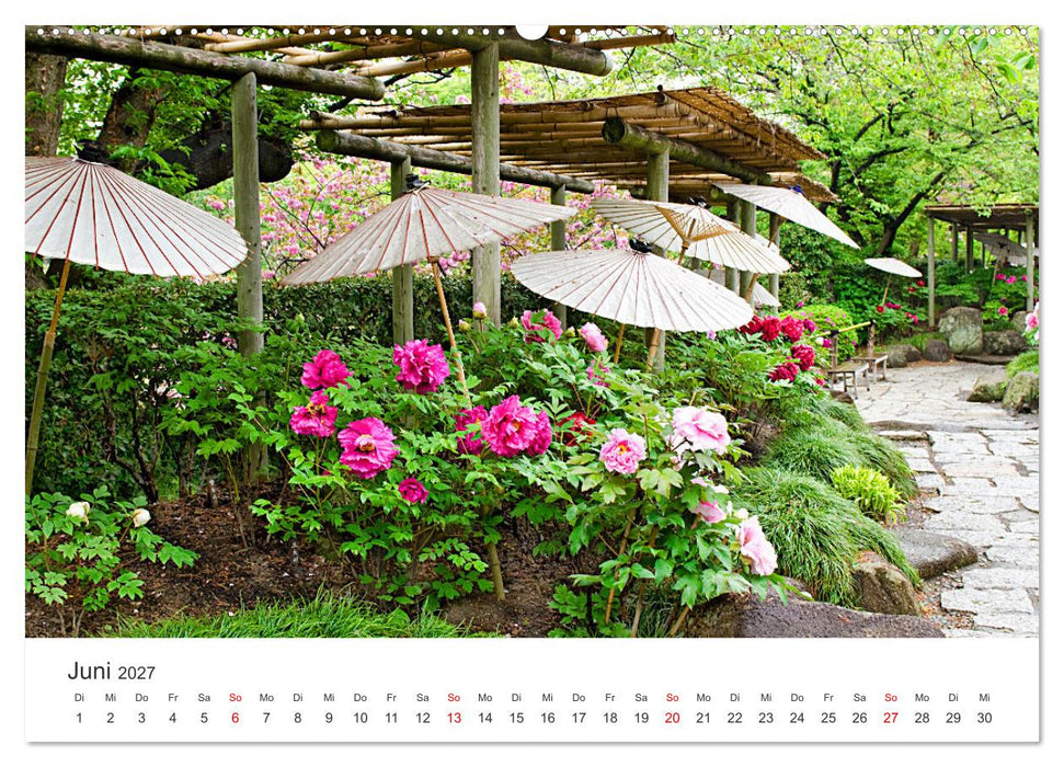 Gärten in Japan (CALVENDO Premium Wandkalender 2027)