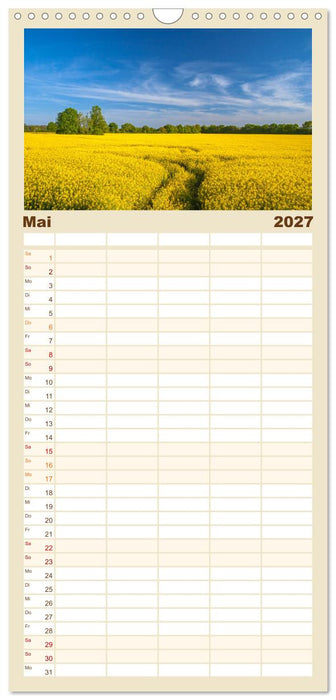 Magische Stimmungen in Mecklenburg-Vorpommern (CALVENDO Familienplaner 2027)