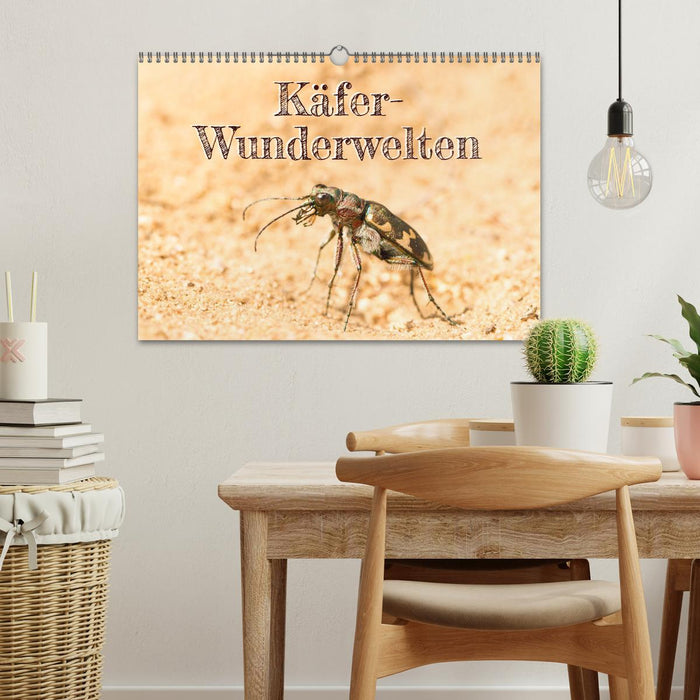 Käfer-Wunderwelten (CALVENDO Wandkalender 2027)