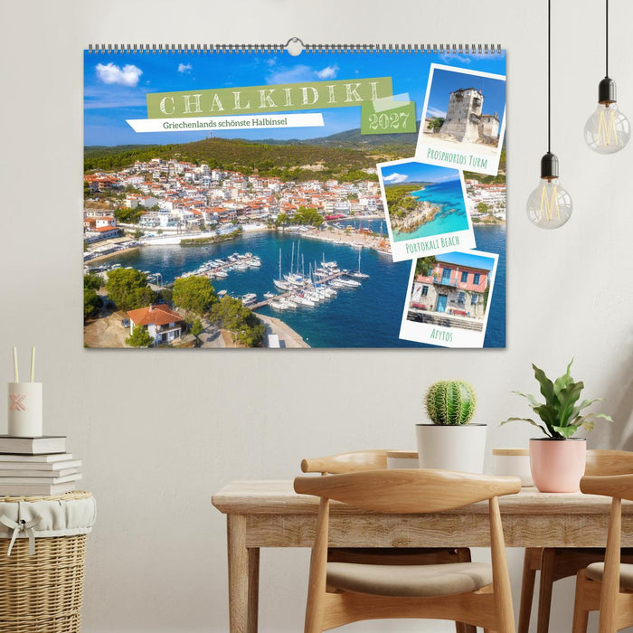 Chalkidiki - Griechenlands schönste Halbinsel (CALVENDO Wandkalender 2027)
